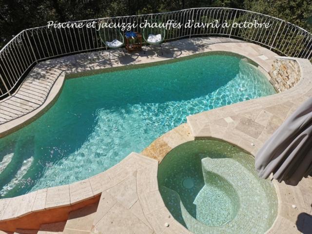 Appart "Pins & Parasol", Piscine Chauffee Et Bain A Remous Taradeau Екстер'єр фото